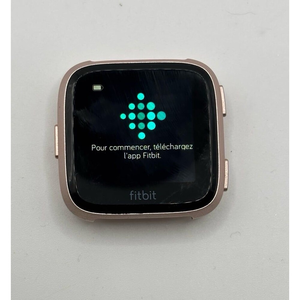 Fitbit Versa 2 Fitness Smartwatch - Peach/Rose Gold - Head Only